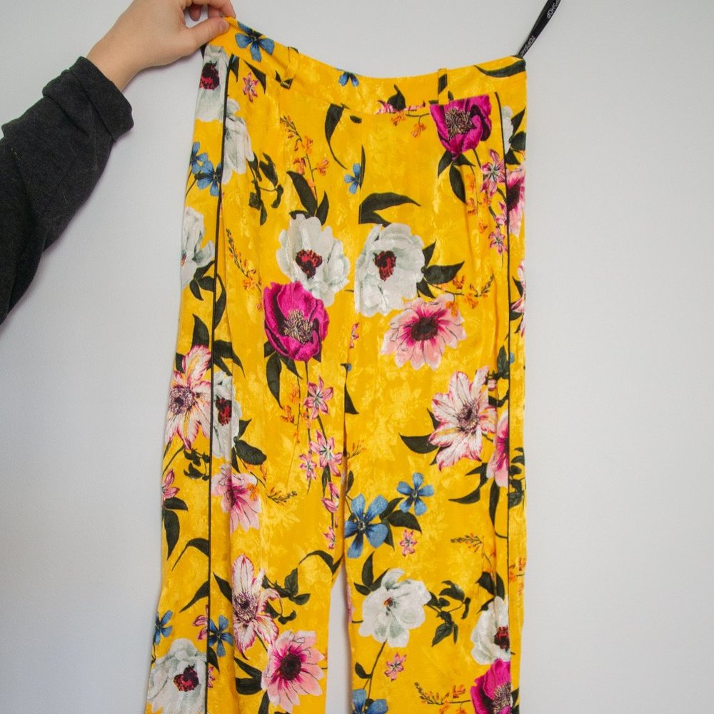 TOP SHOP SILK TROUSERS